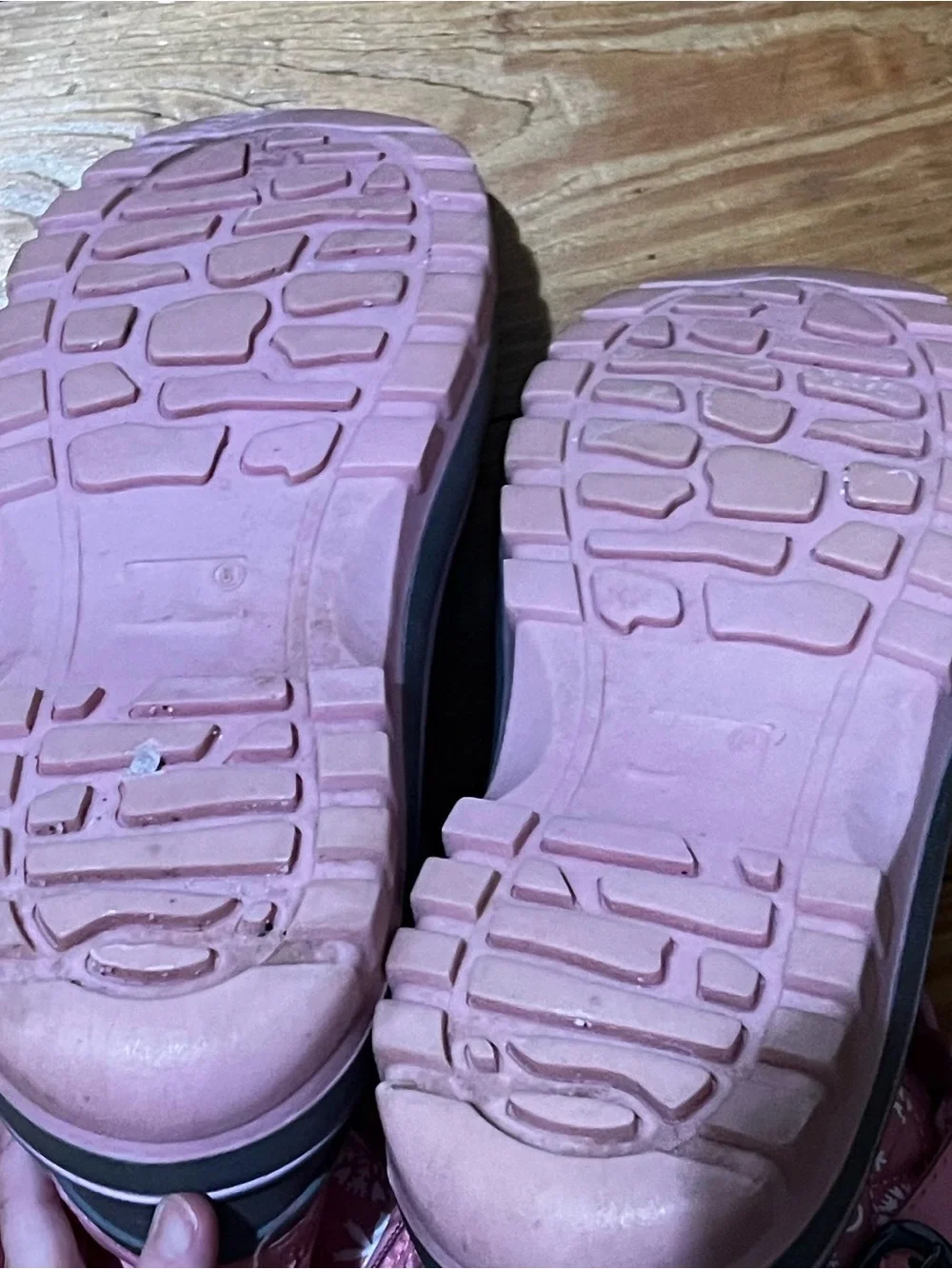Kids Pink Winter Snow Boots with Faux Fur Lining